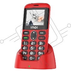 Мобильный телефон INOI 148 Senior 4G красный