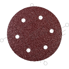 Круг шлифовальный PATRIOT на липучке, 225мм, 6 отверстий, Р60, 10 шт
