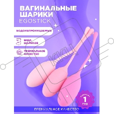 Вагинальные шарики Ego stick ESB-001 pink