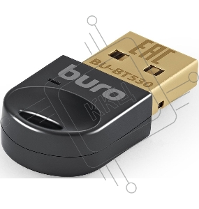 Адаптер USB Buro BU-BT530 Bluetooth 5.3+EDR class 1.5 20м черный