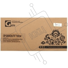 Картридж лазерный GalaPrint GP-Q6002A/707 для принтеров HP CLJ 1600/2600n/2600dn/2600dtn/2605DN/2605DTN/CM1015MFP/CM1017MFP Canon Laser Shot LBP5000/5100 Yellow 2000 копий