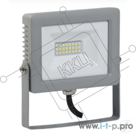 Прожектор Iek LPDO701-20-K03 СДО 07-20 светодиодный серый IP65 6500 K IEK