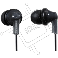 Наушники вкладыши Panasonic RP-HJE120 1.1м черный проводные в ушной раковине (RP-HJE120EEK)