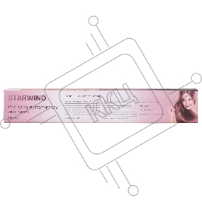 Выпрямитель Starwind STB 7570 70Вт черный/фиолетовый (макс.темп.:230С)