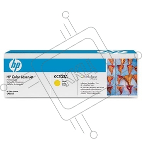 Тонер-картридж HP CC532A желтый для LJ CP2025/CM2320 2800стр.