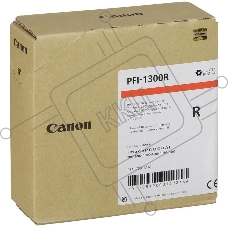 Картридж струйный Canon PFI-1300 красный