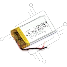 Аккумулятор Li-Pol (батарея) 4*20*35мм 2pin 3.7V/350mAh