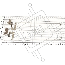 Петли для ноутбука Lenovo IdeaPad U510 U515 U51X