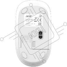 Клавиатура + мышь Acer OCC503 клав:белый мышь:белый USB беспроводная (ZL.ACC11.00L)
