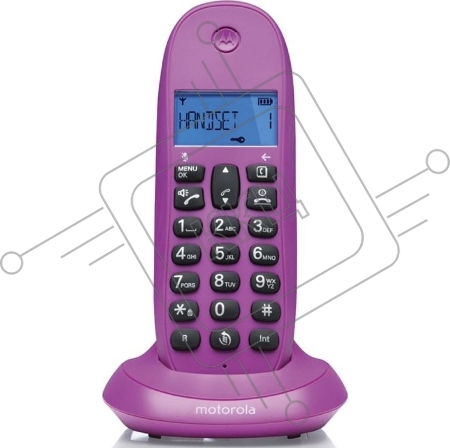 Р/Телефон Dect Motorola C1001LB+ фиолетовый
