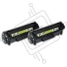 Картридж лазерный Cactus CS-Q2612AD черный (2*2000стр.) для HP 1010/1012/1015/1018/1020/1022/3015/3020