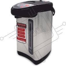 Термопот Sakura SA-336B Объем: 6,0 л. Мощность: 750 Вт. Тип управления: кнопочный. Повторное кипячение. Поддержание температуры воды: 85-90°С. Способ подачи воды: 	автоматический кнопкой, нажатием чашки, помпой. Материал колбы: нерж. сталь. Материал корпу