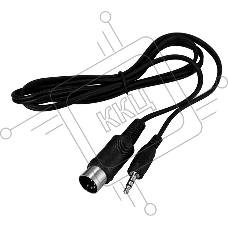 Шнур DIN 5 Pin - Stereo 3,5 мм, длина 1,2 метра Rexant