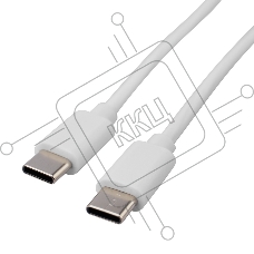 Кабель Type-C - Type-C 2A/1m/PVC/white/REXANT 