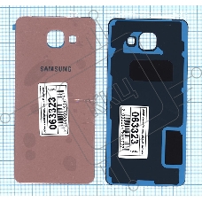 Задняя крышка для Samsung A510 Galaxy A5 (2016) розовая