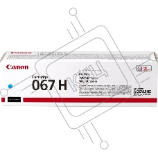 Картридж лазерный Canon CRG 067 HC (5105C002) голубой (2400 стр. повышенной емкости) для Canon LBP631/633/MF651/655/657