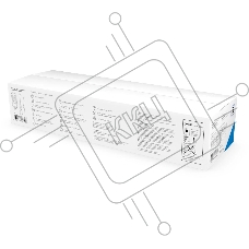 Светильник уличный Gauss Qplus 50W 6000lm 5000K 120-260V IP65 370x145x45мм черный КСС 