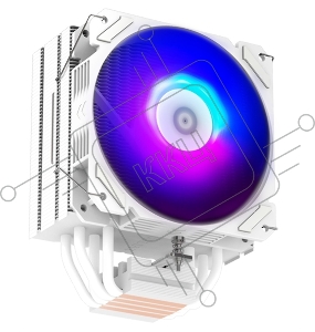 Кулер ZALMAN CNPS9X PERFORMA WHITE ARGB, 120мм FAN, 4 HEAT PIPES, 4-PIN PWM, 700-1800 RPM, 28DBA MAX, HYDRO BEARING, FULL SOCKET SUPPORT