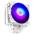 Кулер ZALMAN CNPS9X PERFORMA WHITE ARGB, 120мм FAN, 4 HEAT PIPES, 4-PIN PWM, 700-1800 RPM, 28DBA MAX, HYDRO BEARING, FULL SOCKET SUPPORT