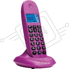 Радиотелефон Dect Motorola C1001LB+ фиолетовый