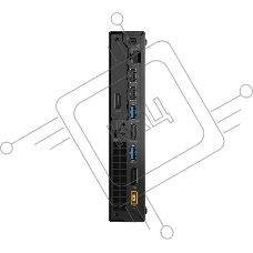 Компьютер Lenovo ThinkCentre M920q for ZOOM, Core i7-9700T, 2x8GB DDR4, 128GB SSD, Intel 9560 WiFi/BT, VESA Mount, USB Mouse/Keyboard, Win 10 IoT (Custom image for Zoom), 3yr Premier Support Warranty