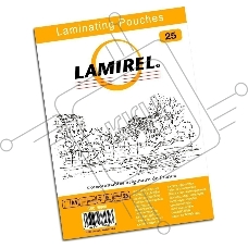 Пленка для ламинирования Fellowes 75мкм A4 (25шт) глянцевая 216x303мм Lamirel (LA-78800)