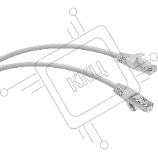 Патч-корд WRline WR-PC-RJ45-FTP-5E-2-GY F/UTP общий экран RJ-45 вил.-вилка RJ-45 кат.5E 2м серый LSZH (уп.:1шт)