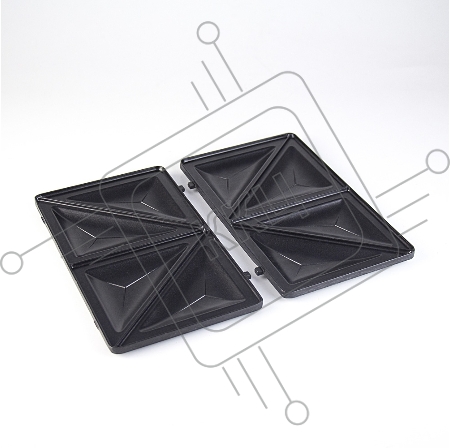 Сэндвич-тостер GALAXY LINE GL 2959, черный,  со съемными пластинами, 800 Вт, антипригарное покрытие рабочей поверхности, теплоизолированный корпус, индикатор сети и нагрева, фиксаторы сменных форм, 3 двойные сменные формы для сэндвичей, вафель и блюд на г