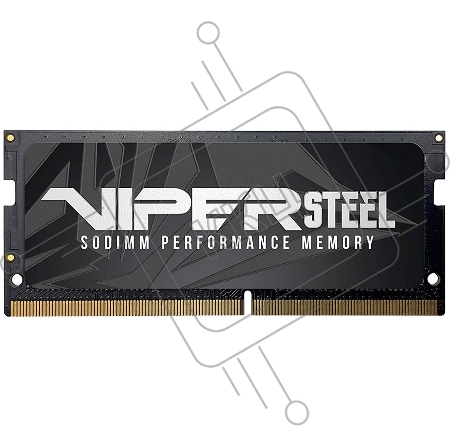 SO-DIMM DDR 4 DIMM 16Gb PC24000, 3000Mhz, PATRIOT Viper Steel (PVS416G240C5S) (retail)