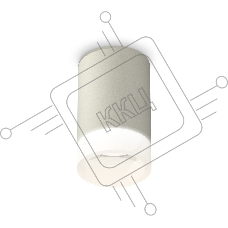 Светильник Ambrella Light XS6314041 SGR/FR серый песок/белый матовый MR16 GU5.3 (C6314, N6248)
