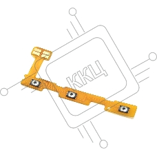 Шлейф кнопки включения и кнопок громкости для Poco X7 Pro