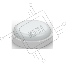 Св-к LED ECO IP65 D140*51 8W 680lm 4000K ЖКХ круглый 1/40  126418208  Gauss