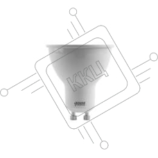 Лампа светодиодная LED 5,5Вт GU10 220В 4100К Elementary MR16 13626 Gauss