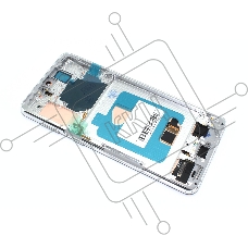 Дисплей для Samsung Galaxy S21 Plus 5G SM-G996B в сборе с тачскрином и рамкой (OLED) серебро