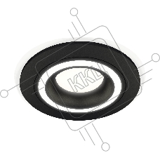 Комплект встраиваемого светильника Ambrella light XC7622040 SBK черный песок MR16 GU5.3 (C7622, N7111)