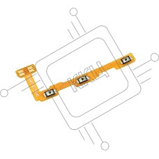 Шлейф кнопки включения и кнопок громкости для Poco X6 Pro 5G (2311DRK48G)