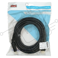 Кабель аудио-видео Buro v 1.2 DisplayPort (m)/DisplayPort (m) 5м. Позолоченные контакты черный (BHP DPP_1.2-5)
