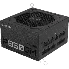 Блок питания Gigabyte GP-P850GM RTL, 850Вт, 80 PLUS Gold, 120мм, модульный, черный