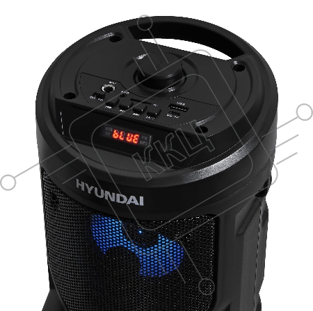 Минисистема Hyundai H-MC150 черный 50Вт/FM/USB/BT/SD/MMC