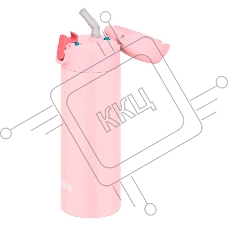 Термос для напитков Thermos FJM-350 LP 0.35л. розовый (561565)