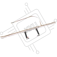 Подсветка LED матрицы со шлейфом камеры iSight MacBook Pro 15 Retina A1707 Late 2016 Mid 2017