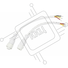 Соединительный кабель (3pin) герметичный (IP67) 3х0.5мм²  белый  REXANT