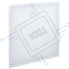 Светильник Iek LDVO3-6560-36-6500-U-K01 светодиодный ДВО 6560-O 36Вт 6500К 595х595х20 опал {аналог люм.свет. 4х18 накладных или в потолок Армстронг}