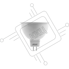 Лампа GAUSS LED Elementary 13516  MR16 GU5.3 5.5W 2700К  1/10/100