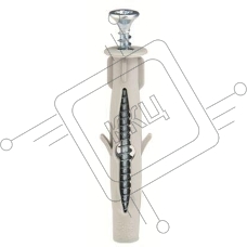 Комплект креп. F6 3.5х50 винт+дюбель (уп.100шт) ДКС CM06541