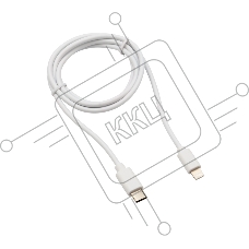 Кабель Rexant Type-C-Lightning 2 A, 1 м, белый ПВХ
