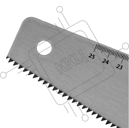 Ножовка по дереву, 450 мм, 7-8 ТРI, каленый зуб, линейка, деревянная рукоятка// Sparta