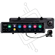 Видеорегистратор TrendVision aMirror 15 Android UNIVERSE черный 1080x1920 1080p 140гр. GPS внутренняя память:64Gb UIS8581A