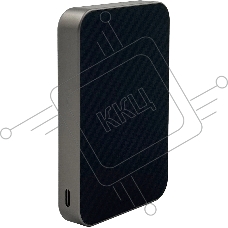 Мобильный аккумулятор Magssory PBN022 10000mAh QC4.0/PD3.0 15W 3A USB-C беспров.зар. титановый