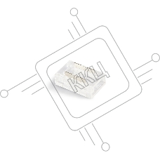 GS6351 Соединитель прямой COB 12/24V для лент 8mm (2 конт.) (10шт)
